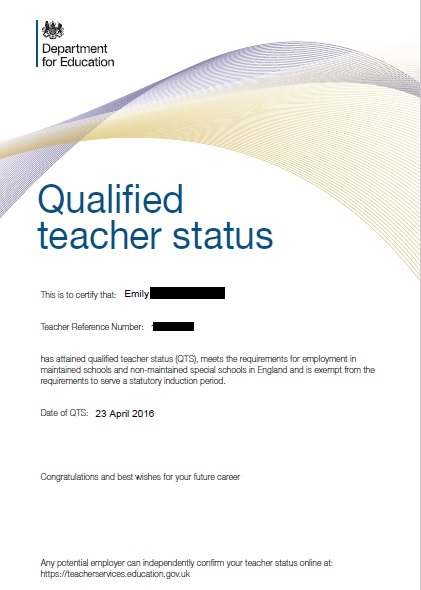 Applying for and getting Qualified Teacher Status (QTS) is a major way to become a qualified UK teacher