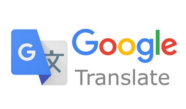 Google Translate Images/Pictures: 2. Image of Google Translate Logo and Lettering on White Background. Image credit: LinkedIn. https://www.linkedin.com/pulse/what-does-using-google-translator-mean-my-website-brendan-reaney/
