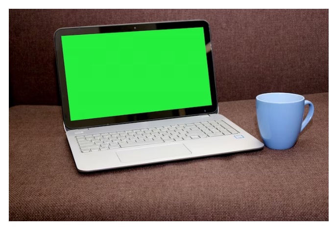 How to Use WhatsApp Web on PC: WhatsApp Web on PC Images/Pictures: 3. Photo of PSD blank green screen laptop with tea cup. Image credit: ibrandify on Freepik. https://www.freepik.com/free-psd/blank-green-screen-laptop-with-tea-cup_1103010.htm#