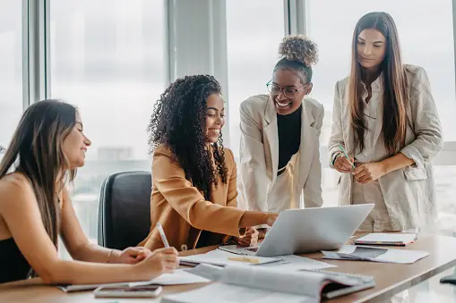 Importance of Education in Life of Women: Importance of Education in Life Photos: 3. A photo of four women working in an office in an organization. Photo credit: Brenda Sangi Arruda/Getty Images on Unsplash. https://media.istockphoto.com/id/1446273841/photo/women-engaged-in-solving-problems.webp?b=1&s=170667a&w=0&k=20&c=3gPgIGKeRG_aTXHOIeRztHVxXLc3I5_2ShHcn-k4Ra8=