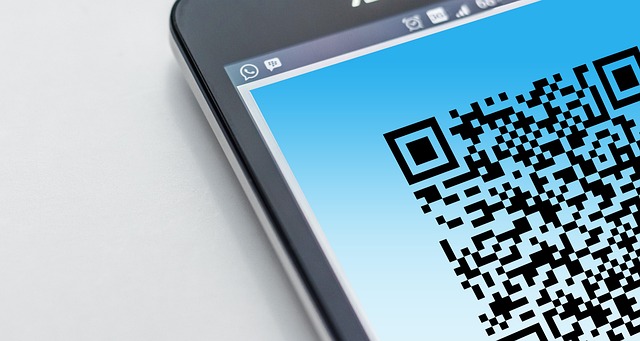 QR Code Photos: 1. A photo of QR Code on a mobile phone. Image by Gerd Altmann from Pixabay