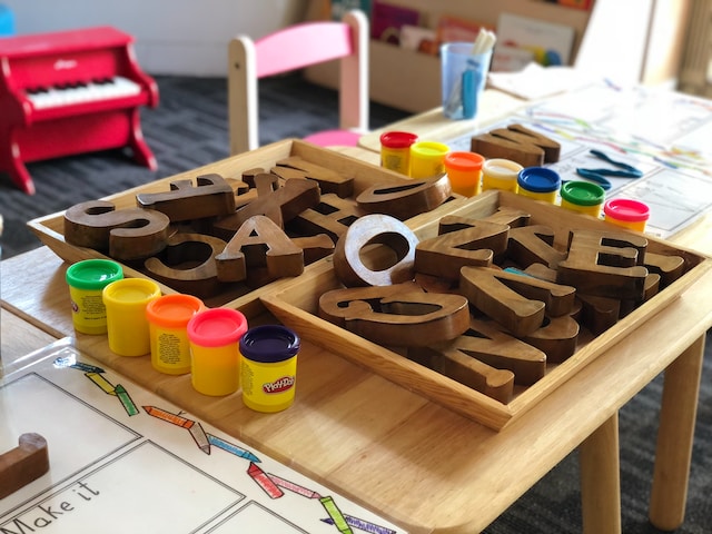 Early Childhood Education: Pre-kindergarten Classroom and Learning Materials Photos: 1. Photo by Gautam Arora on Unsplash