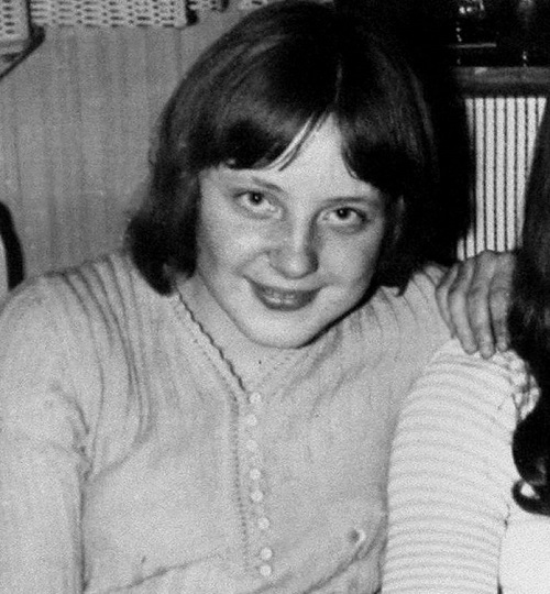 Photo of Angela Merkel at Young Age.