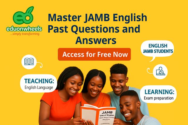 JAMB UTME Use of English Past Questions and Answers Free – 2012