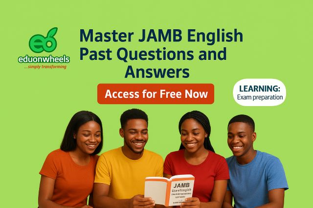 JAMB UTME Use of English Past Questions and Answers Free – 2013