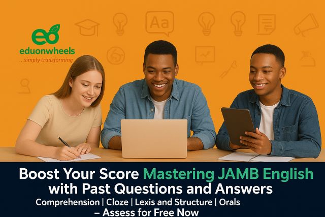 JAMB UTME Use of English Past Questions and Answers Free – 2022 1